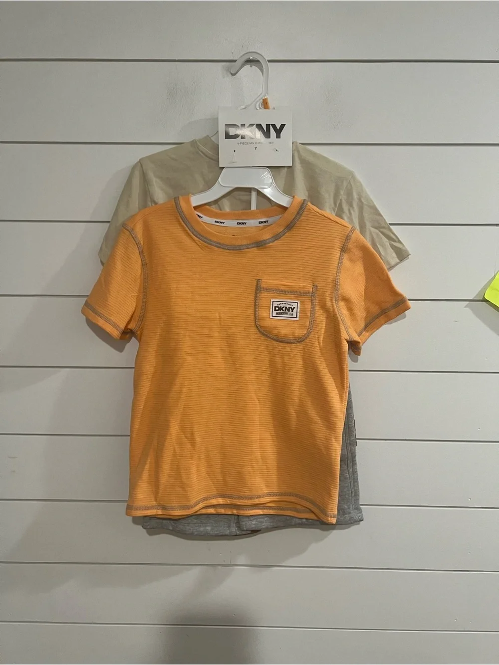 DKNY 4 piece short and tee set